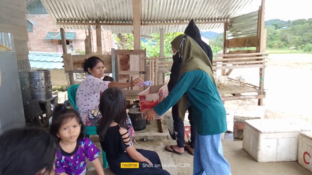 Galang Dana Korban Terdampak Banjir Salukaha dan Kalukku