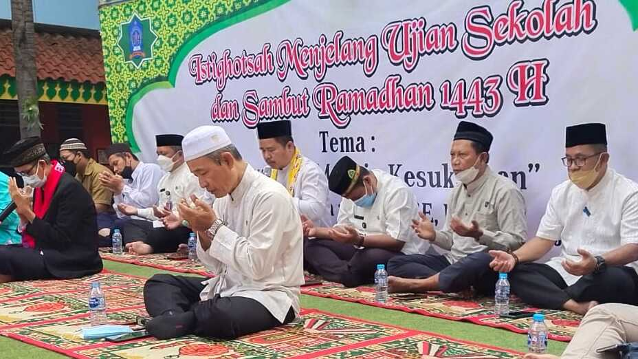 Kegiatan Istighosah Kelas 9 Tapel 2021/2022