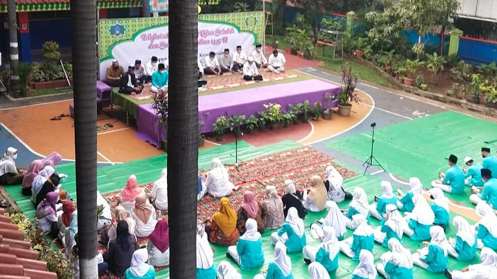 Kegiatan Istighosah Kelas 9 Tapel 2021/2022