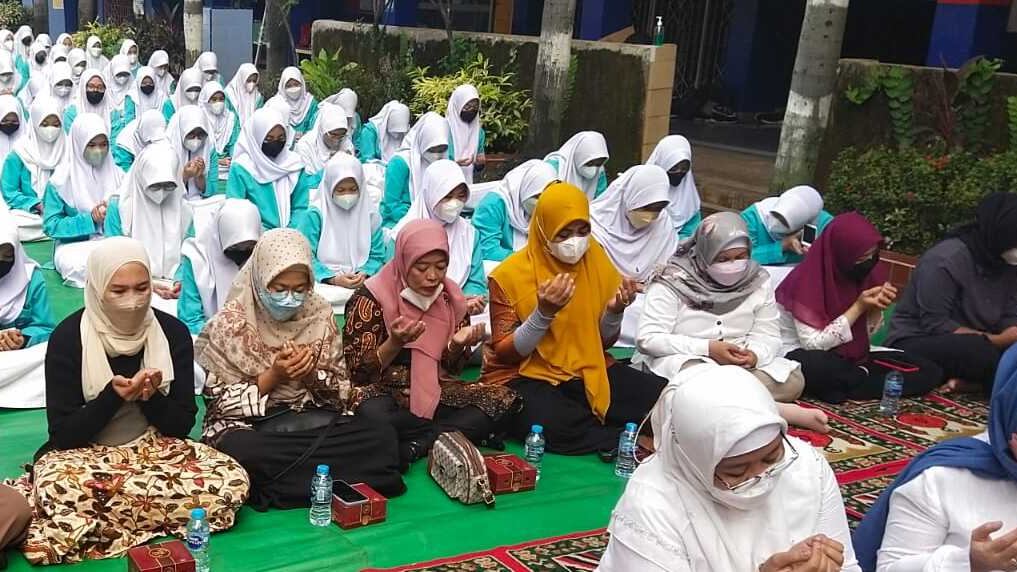 Kegiatan Istighosah Kelas 9 Tapel 2021/2022