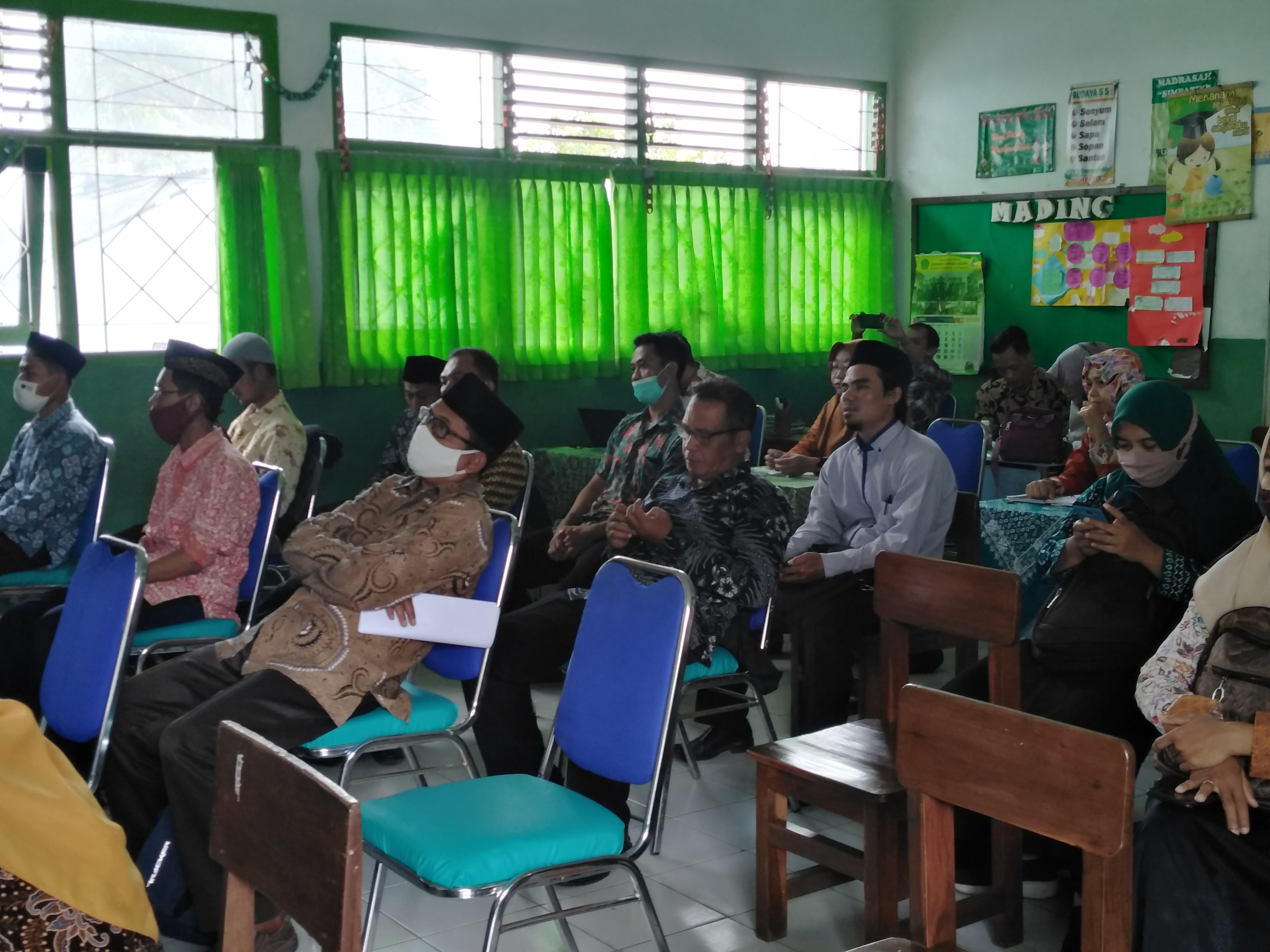 suasana pembentukan pengurus KKG dan KKMI Gabungan 3 Kapanewon