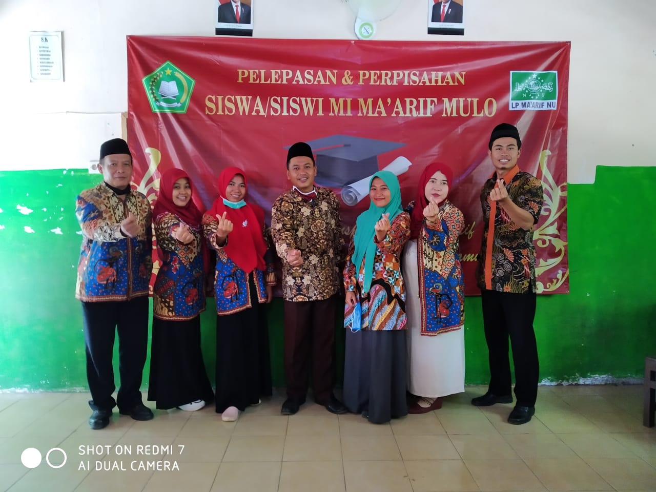 pelepasan siswa kelas akhir