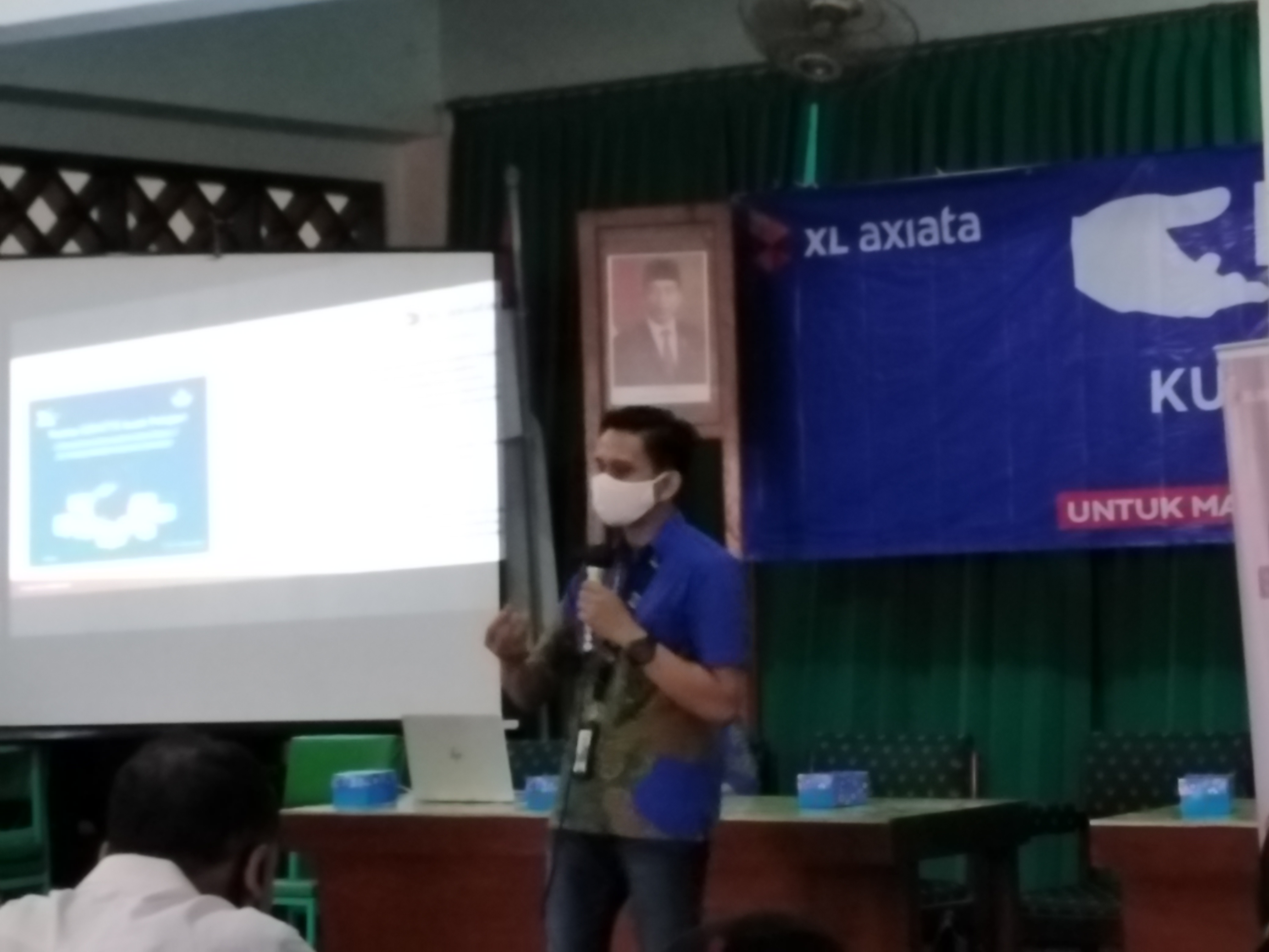 Donasi quota dari pt xl axiata untuk pembelajaran anak- anak