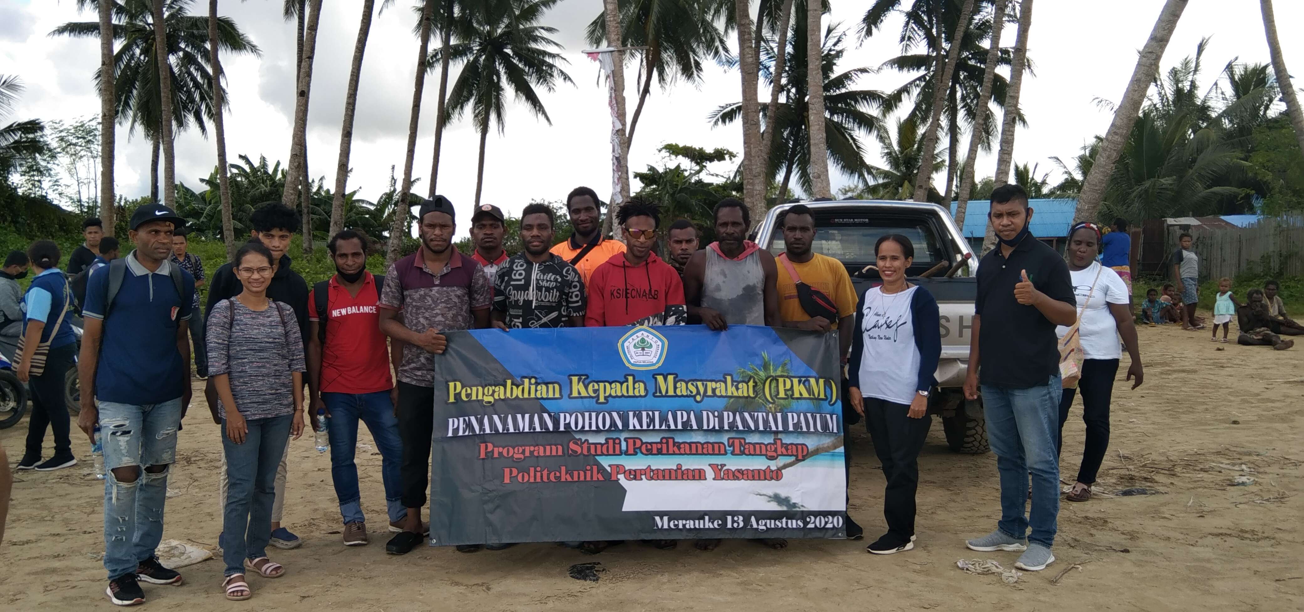 Pengabdian Kepada Masyarakat (PKM) di Pantai Payum, Kab. Merauke