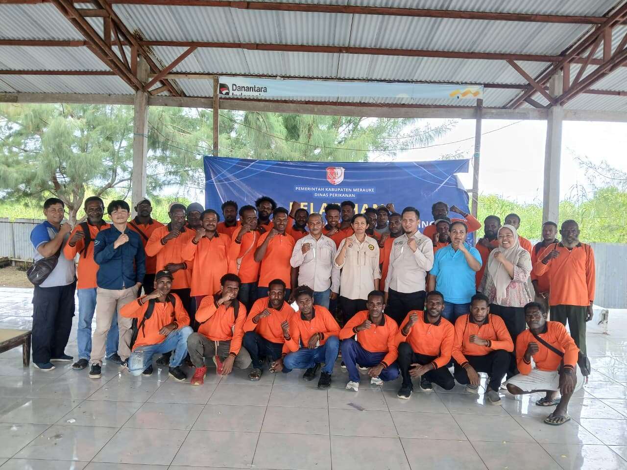 Kegiatan Basic Safety Training (BST) oleh Mahasiswa Perikanan Tangkap