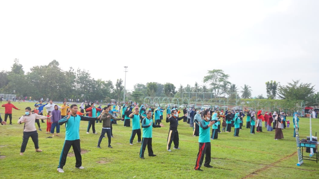 Senam Bersama Yayasan Nidaul Jannah
