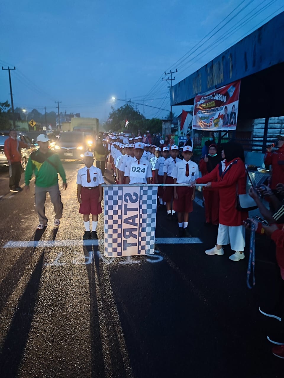 Start Lomba PBB HUT RI ke_77 Tahun 2022