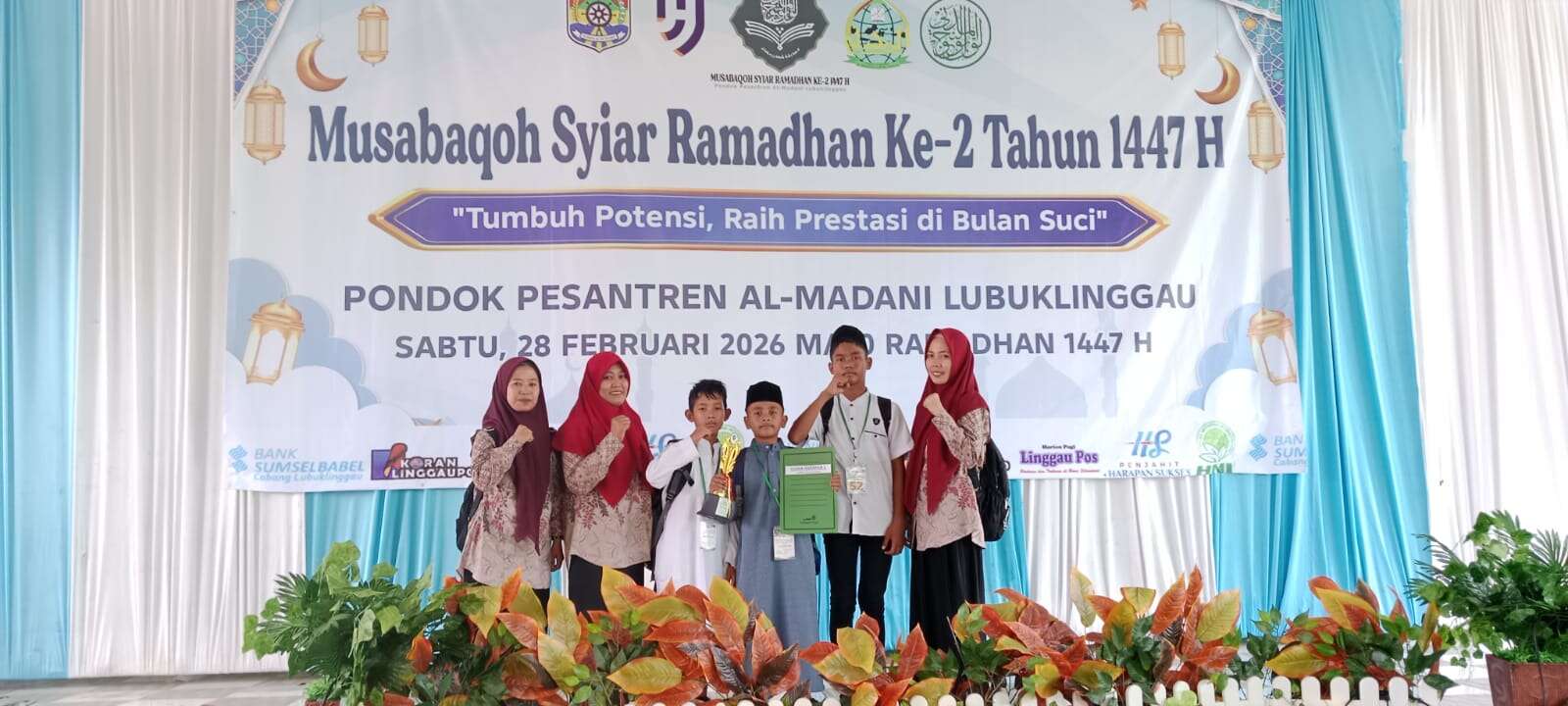 SDN 58 Lubuk Linggau Membawa Pulang Satu Trofi pada Musabaqoh Syiar Ramadhan Ke-2 Tahun 1447 H