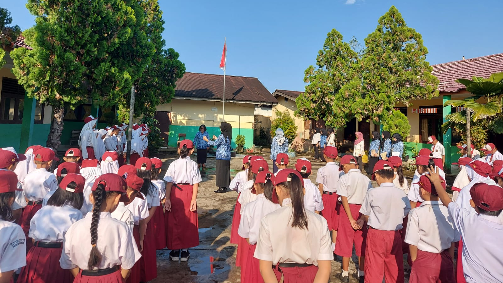 Upacara HUT RI Ke 77 pasca pandemi