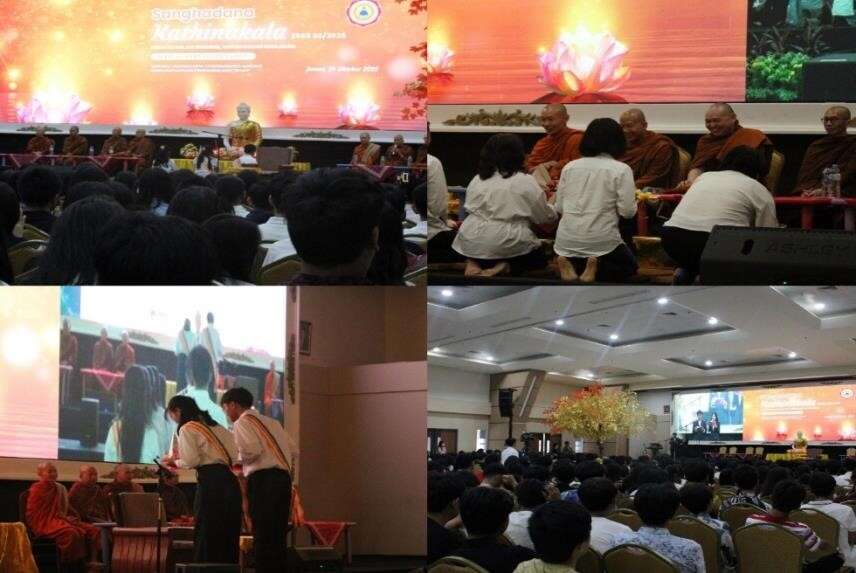 Perayaan Sanghadana Kathinākala 2569 BE di SMA Perguruan Buddhi