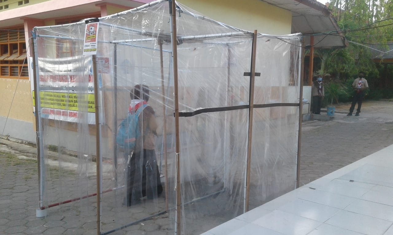 PROSES KBM TATAP MUKA SMAN 4 PAMEKASAN DI MASA PANDEMI