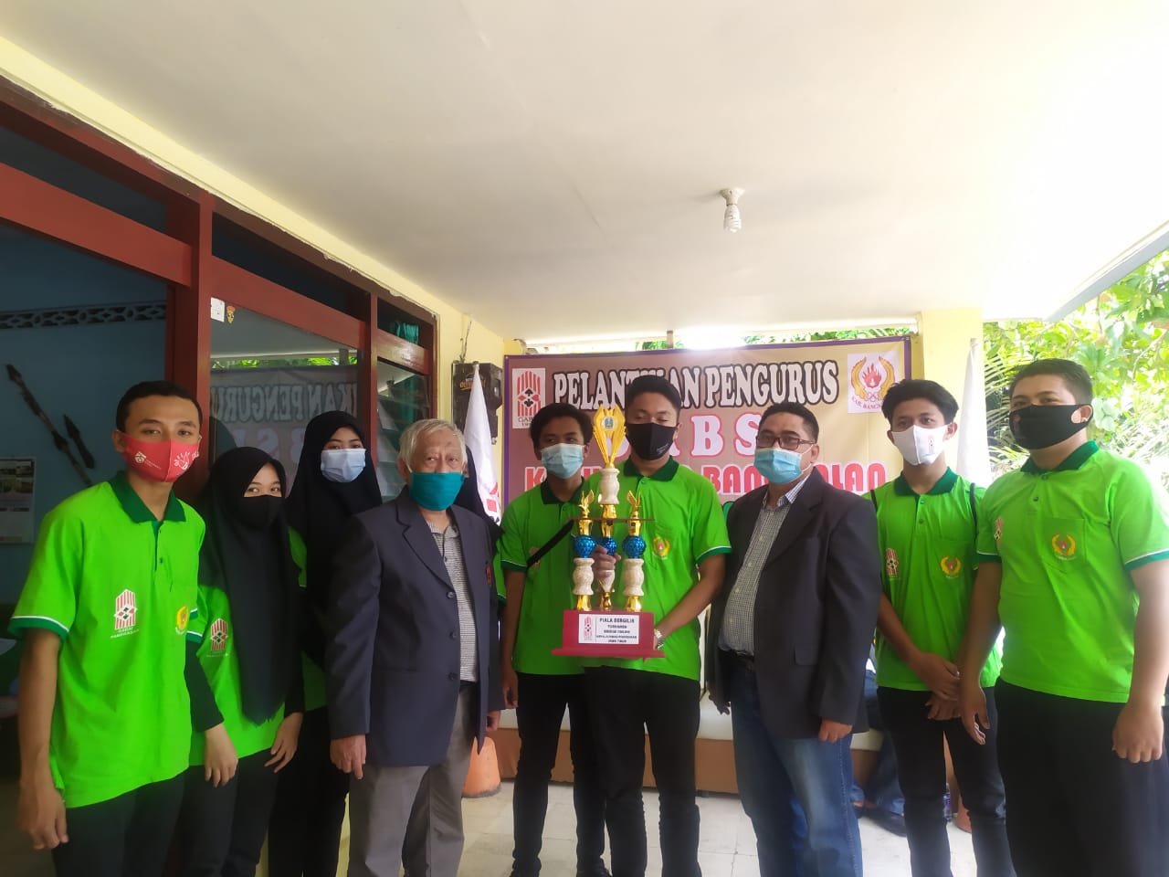 Penerimaan Piala Bergilir Bridge Kedisdik Jatim 2020