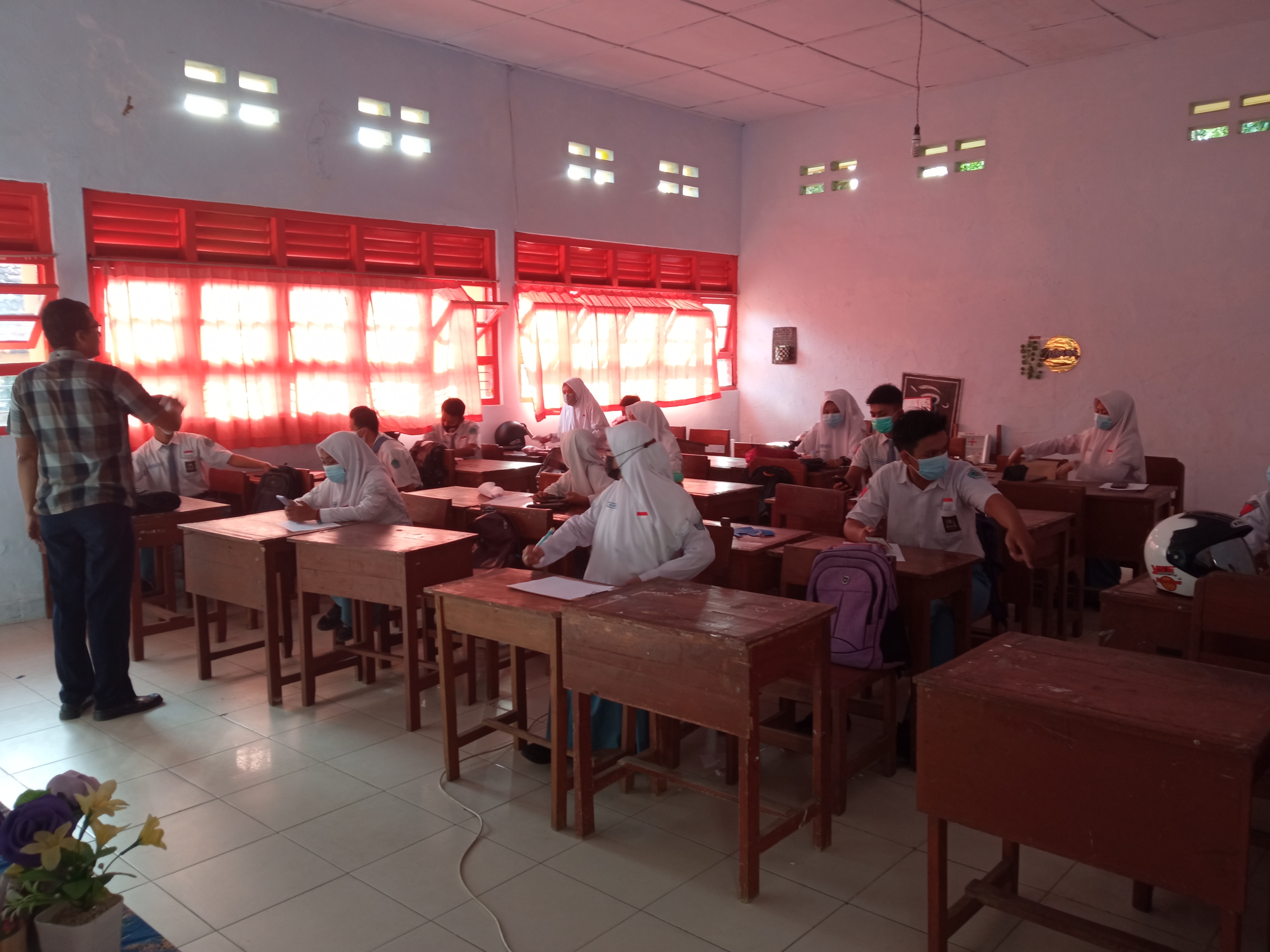 Pelaksanaan PAT 2021 SMAN 4 Pamekasan