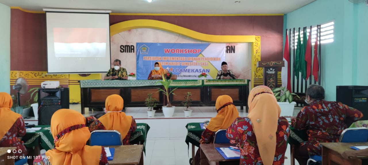 Workshop SMAN 4 Pamekasan Menuju SKS