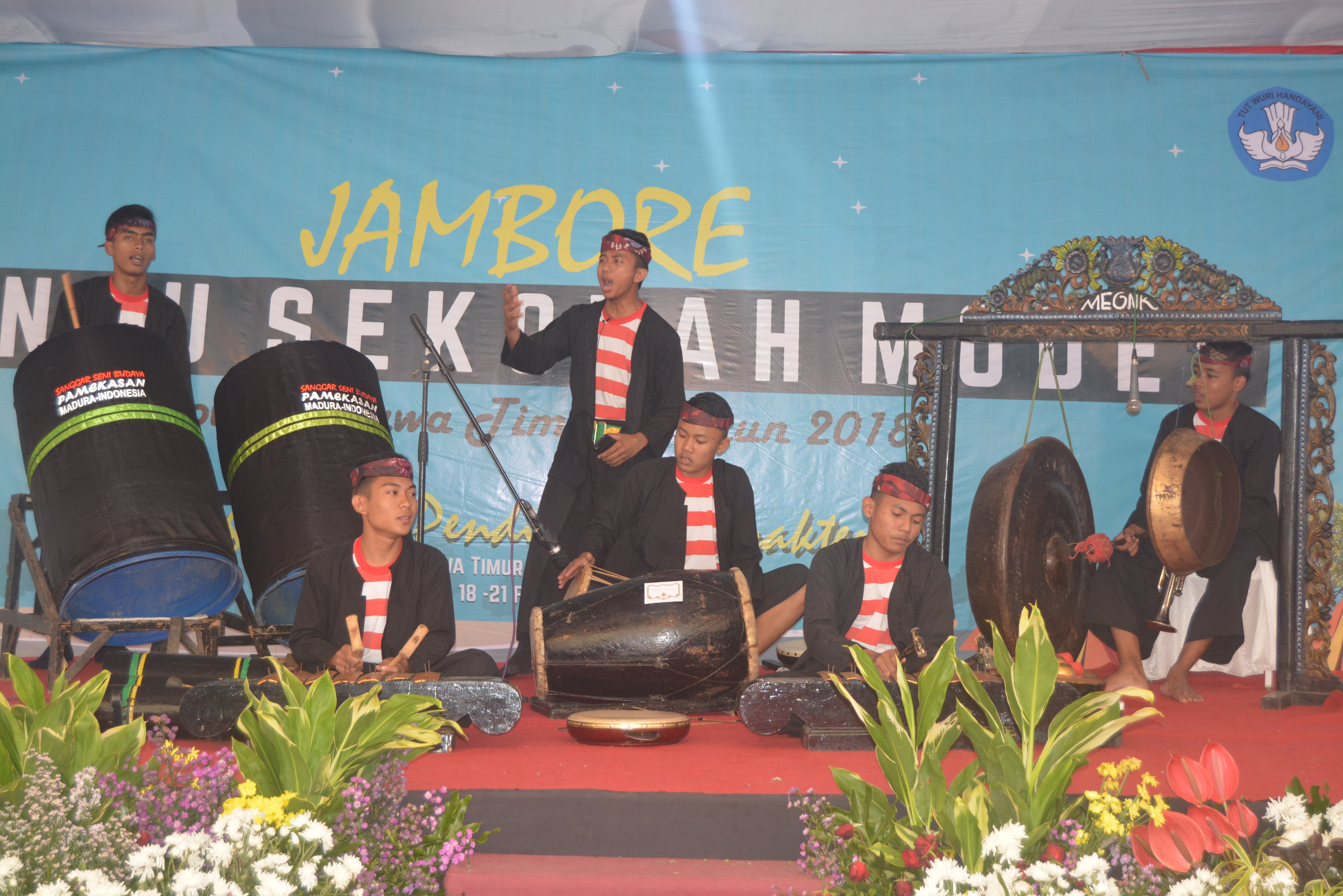 RANGKAIAN JAMBORE PANDU SEKOLAH MODEL SE JAWA TIMUR 2018