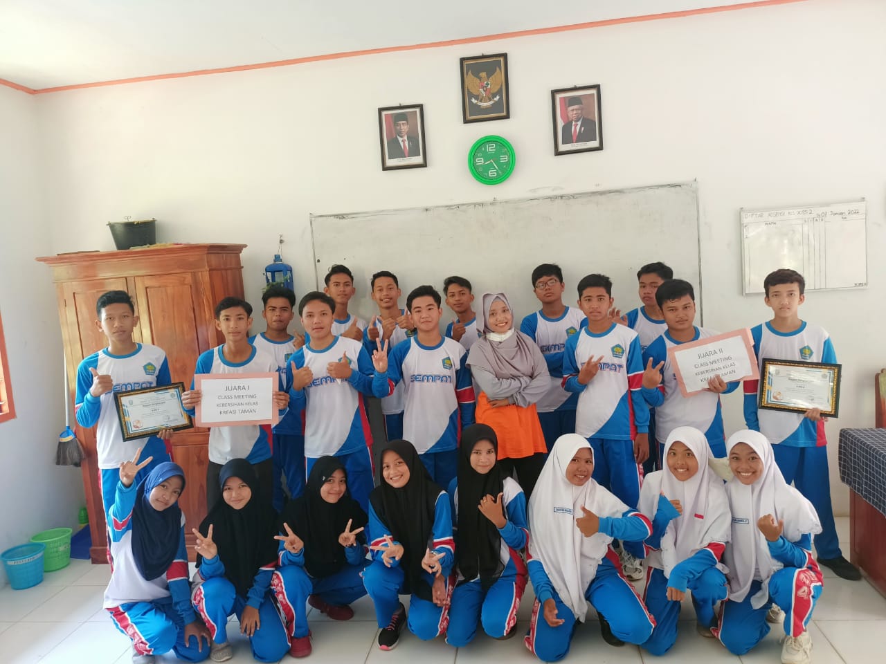 Lomba Kebersihan Lingkungan (Classmetting 2022)