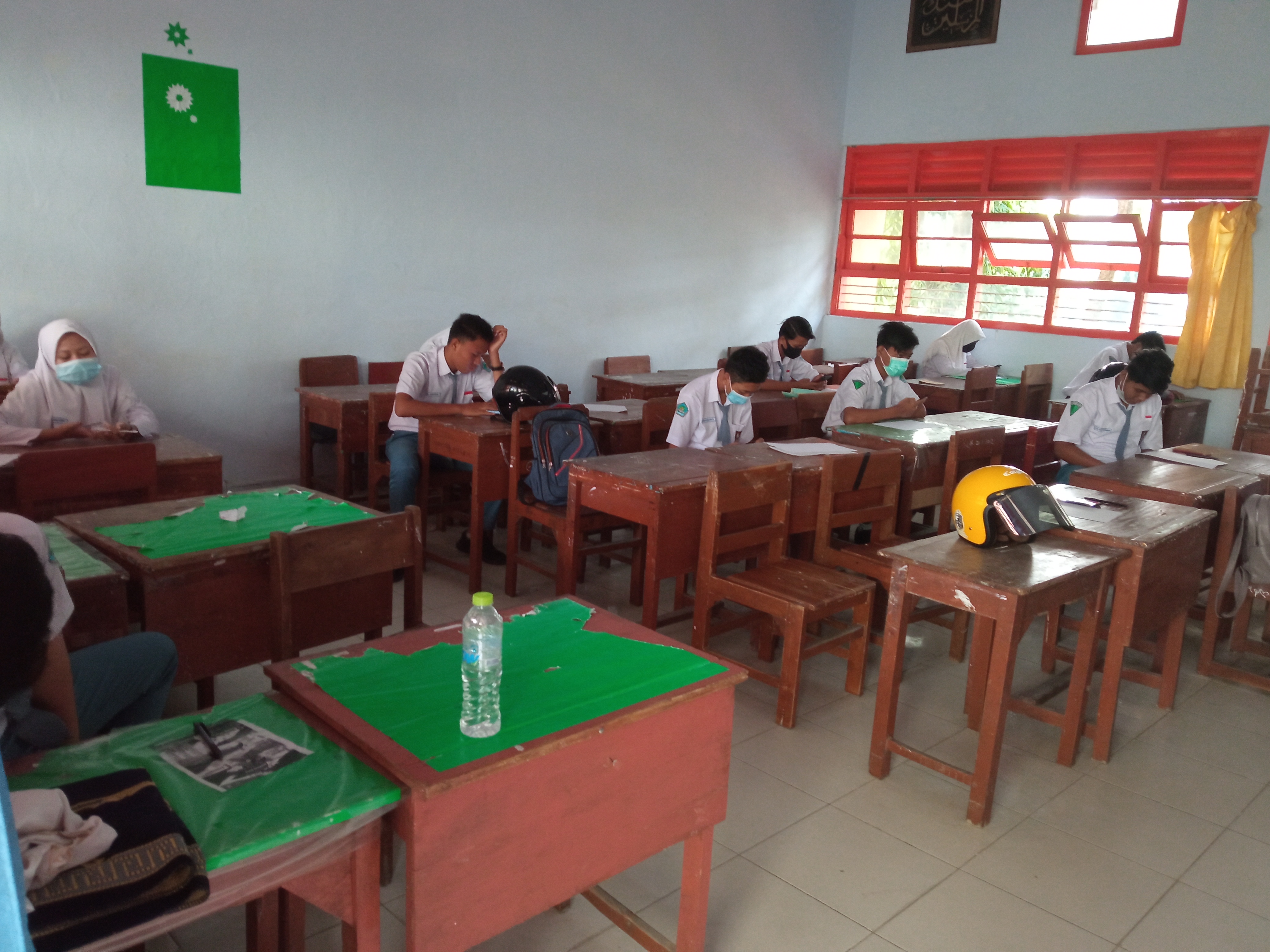 Pelaksanaan PAT 2021 SMAN 4 Pamekasan