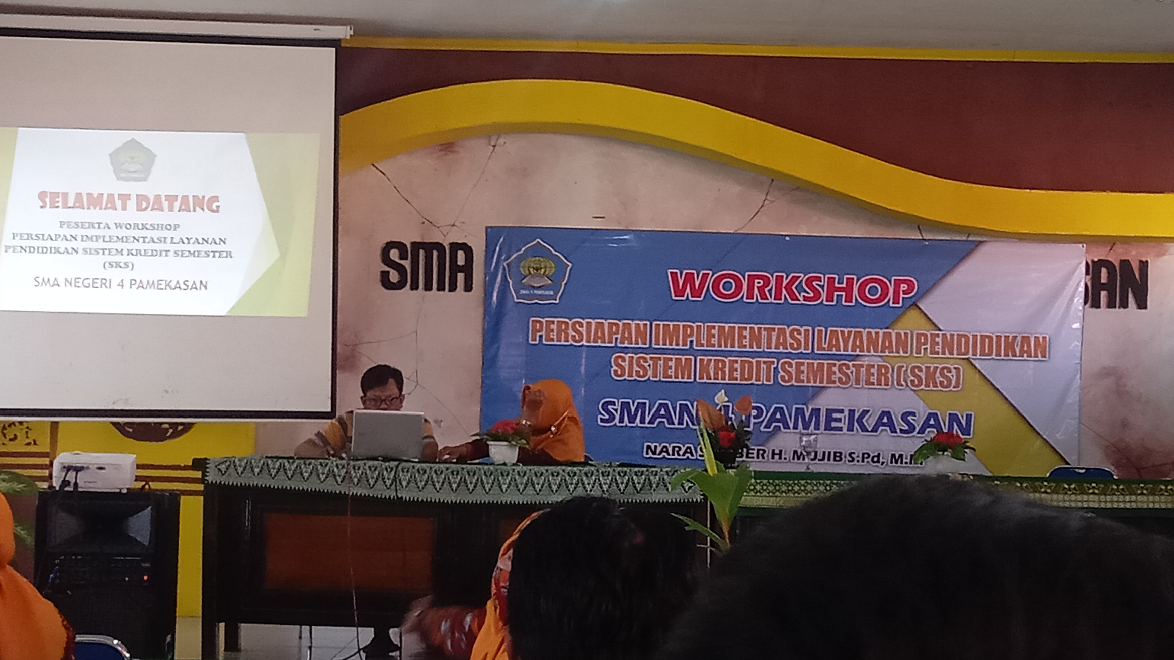 Workshop SMAN 4 Pamekasan Menuju SKS