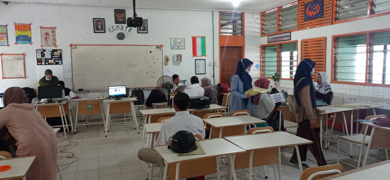 Pelaksanaan PPDB SMAN 4 Pamekasan tahap 2