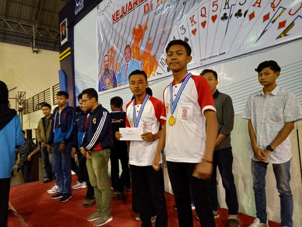 MEDALI EMAS KEJURPROV JATIM BRIDGE 2019