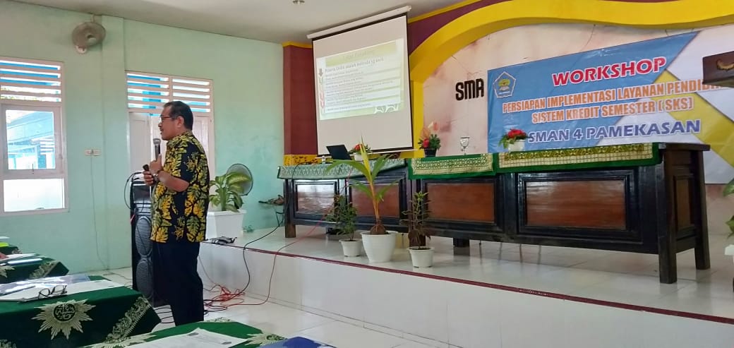 Workshop SMAN 4 Pamekasan Menuju SKS