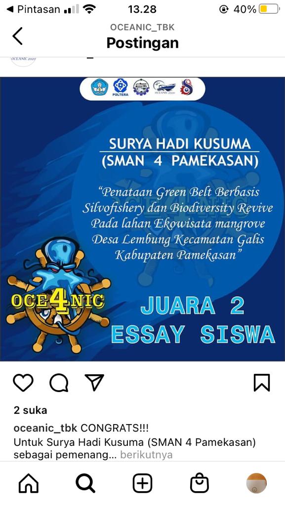 Juara Umum OCe4nic 2020