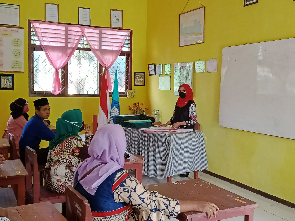 PENERIMAAN RAPOR PENDIDIKAN SEMESTER GANJIL TA. 2020/2021