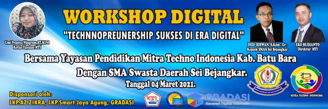 SEMINAR WORKSHOP DIGITAL