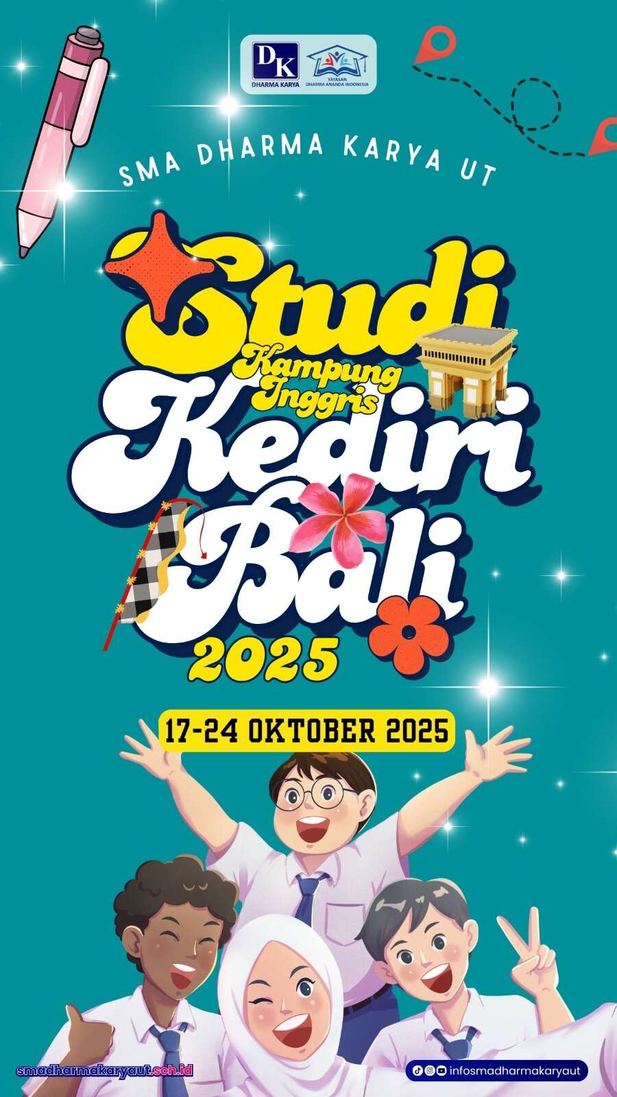 Studi Kampung Inggris, Pare Kediri – Bali  2025