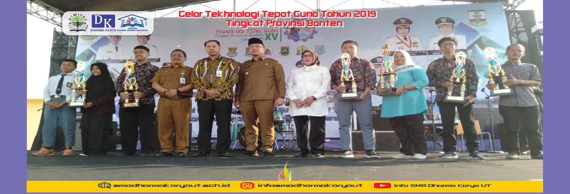 Juara 1 Gelar Teknologi Tepat Guna 2019 Tingkat Provinsi Banten