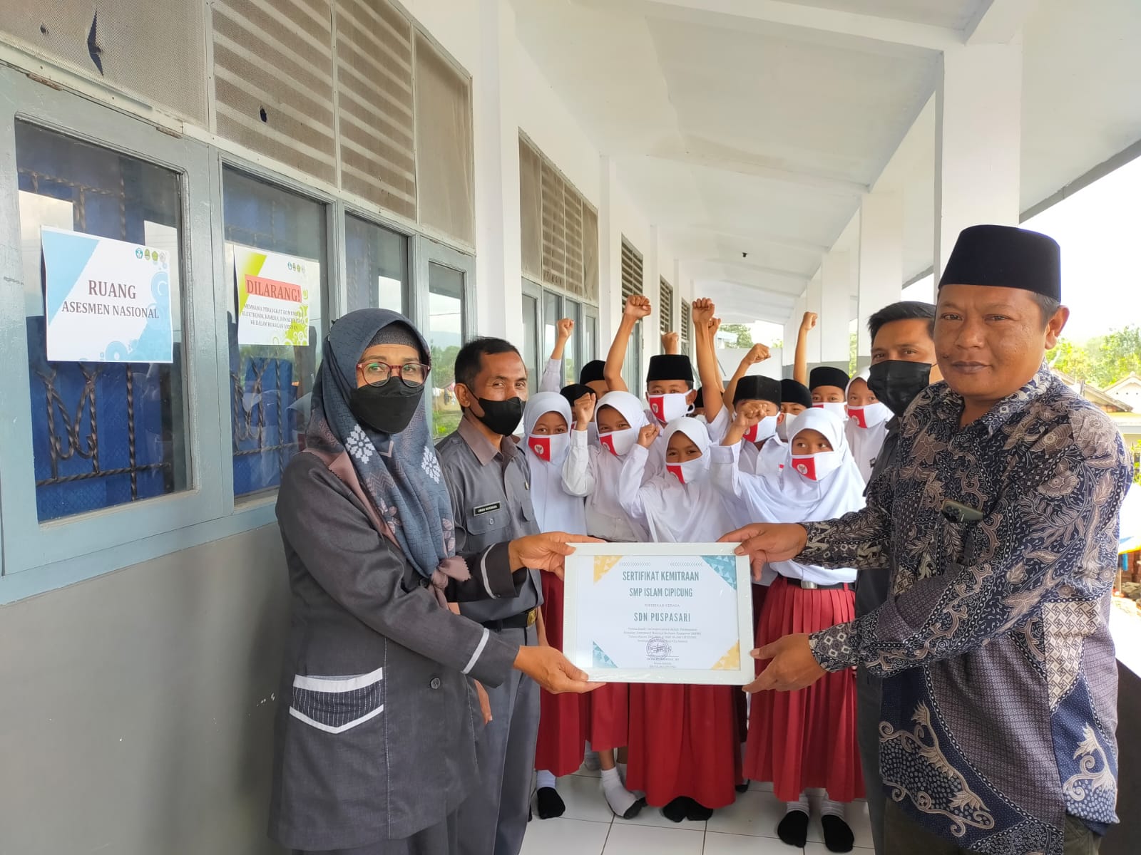 Dokumentasi Penutupan ANBK