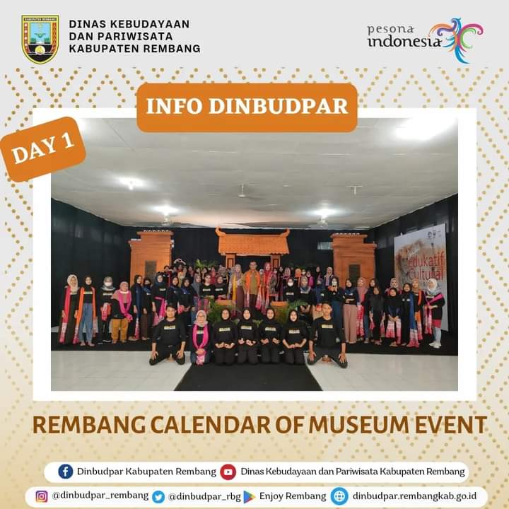 Outing Class (Menari dan Membatik) bersama guru dalam acara "Calendar of Museum"