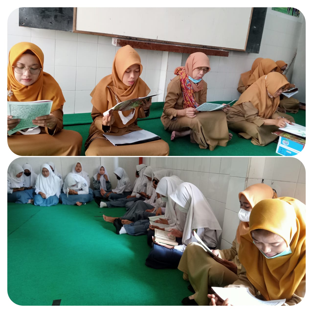 Khataman Al Qur'an dan santunan anak Yatim-Piatu (Kegiatan 10 Muharram)