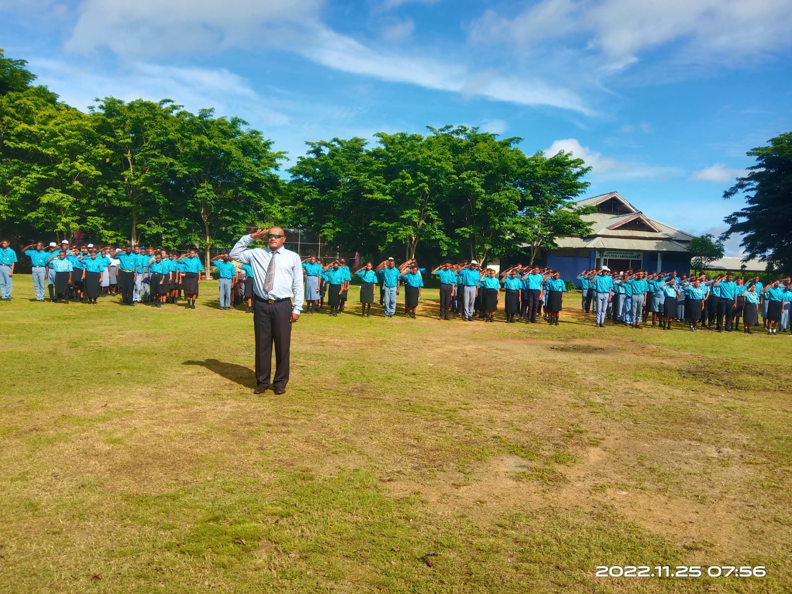 Peringatan Hari Guru PGRI SMAN KPG Khas Papua Merauke