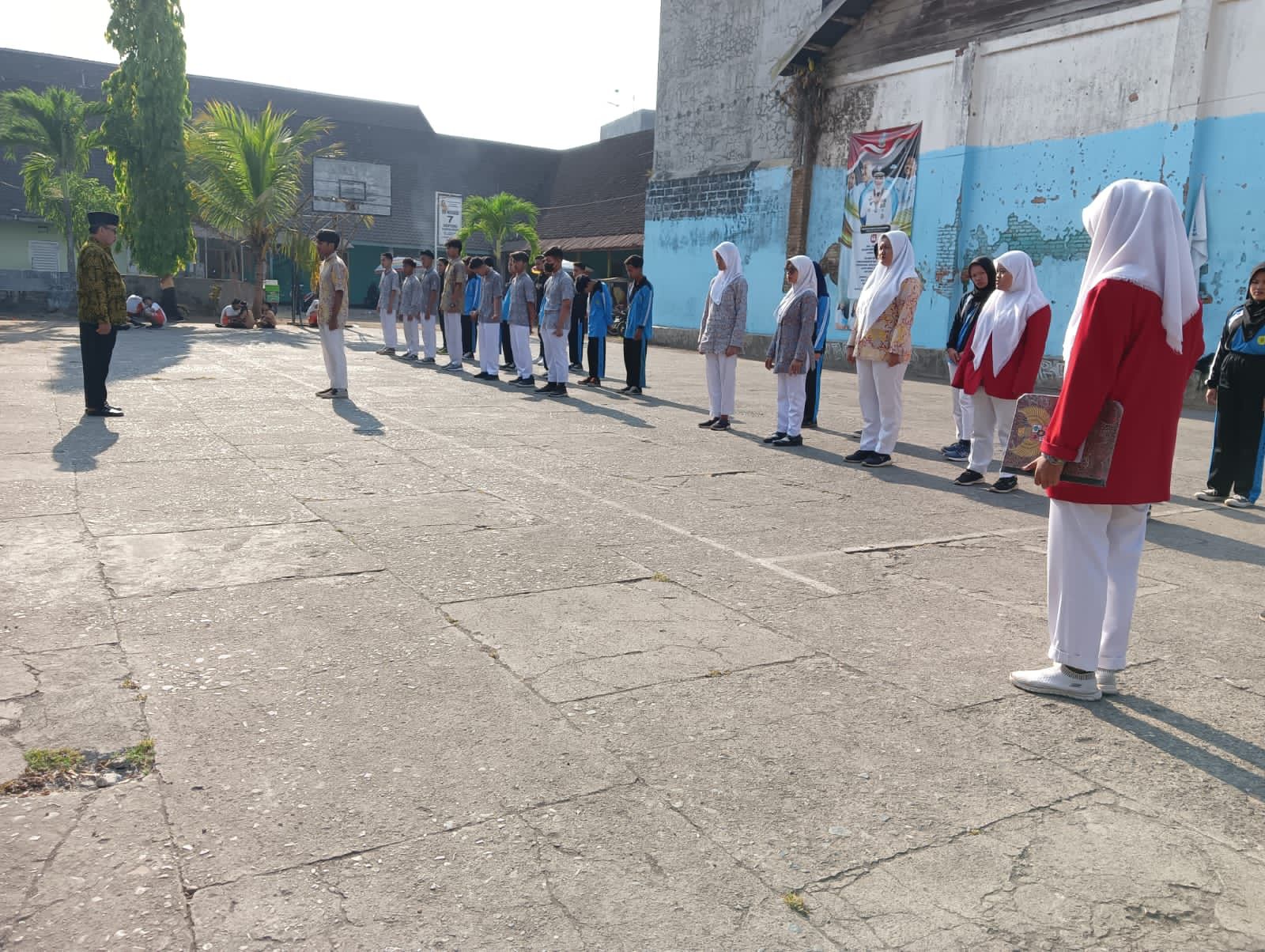 upacara memperingati hari sumpah pemuda