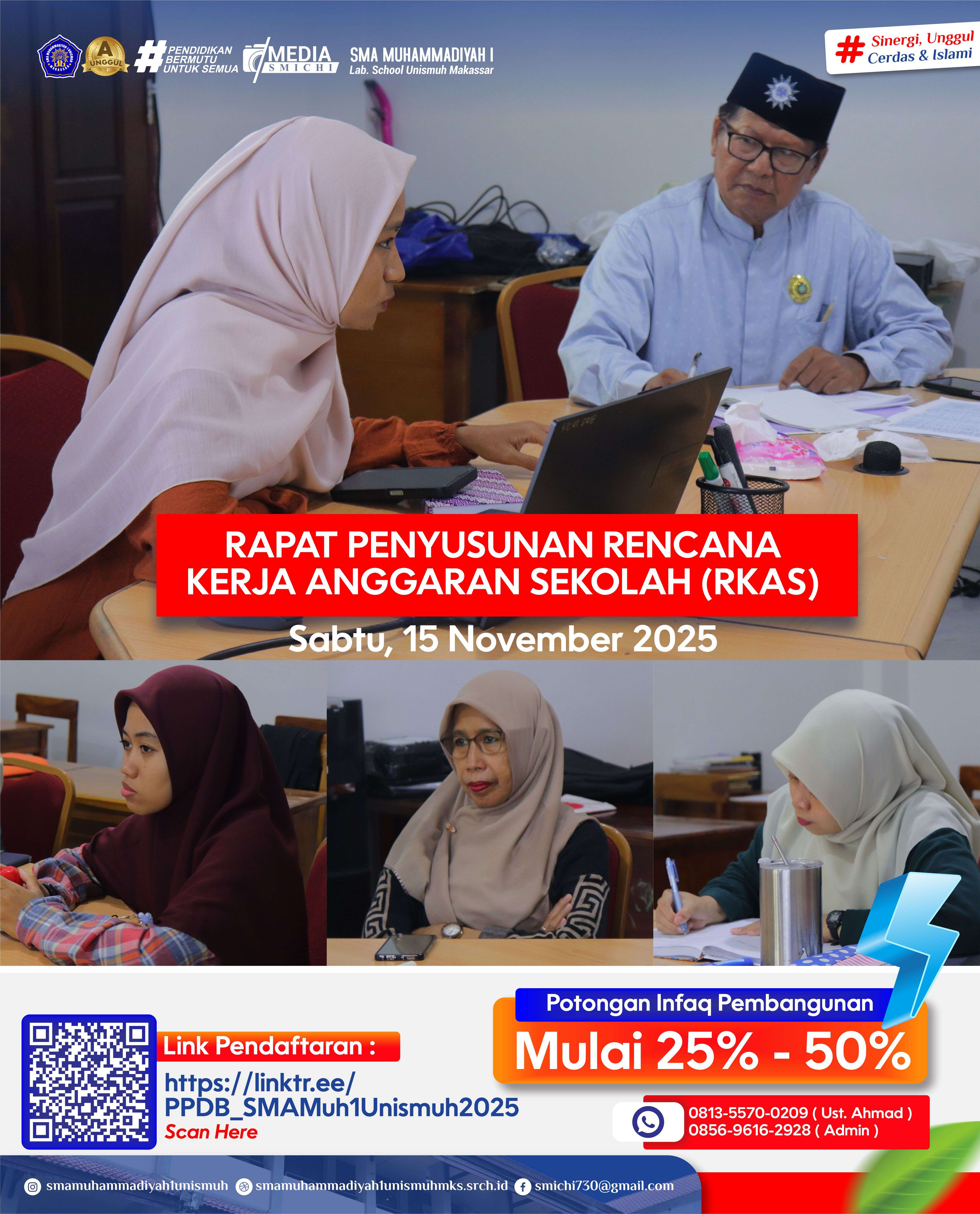 RAPAT PENYUSUNAN RENCANA KERJA ANGGARAN SEKOLAH (RKAS)