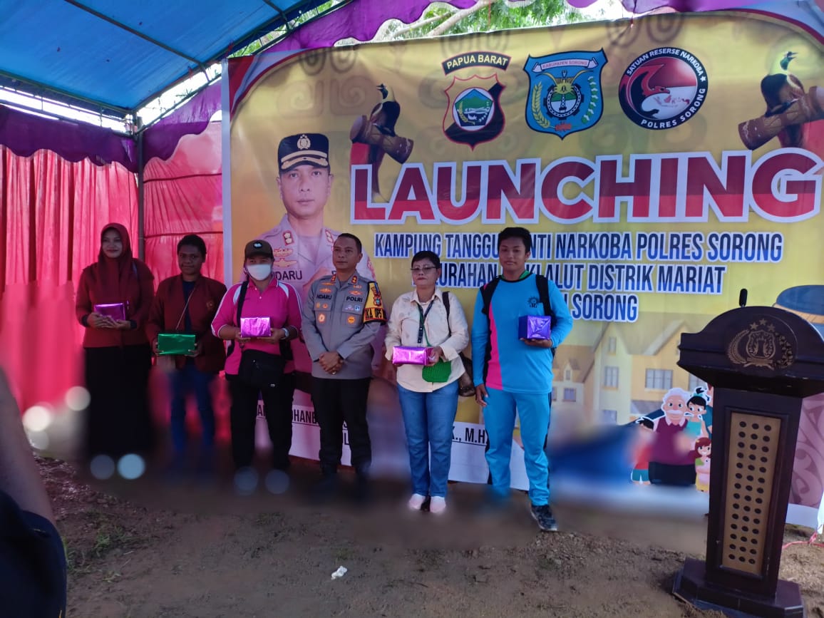 Launching Kampung Tangguh Anti Narkoba