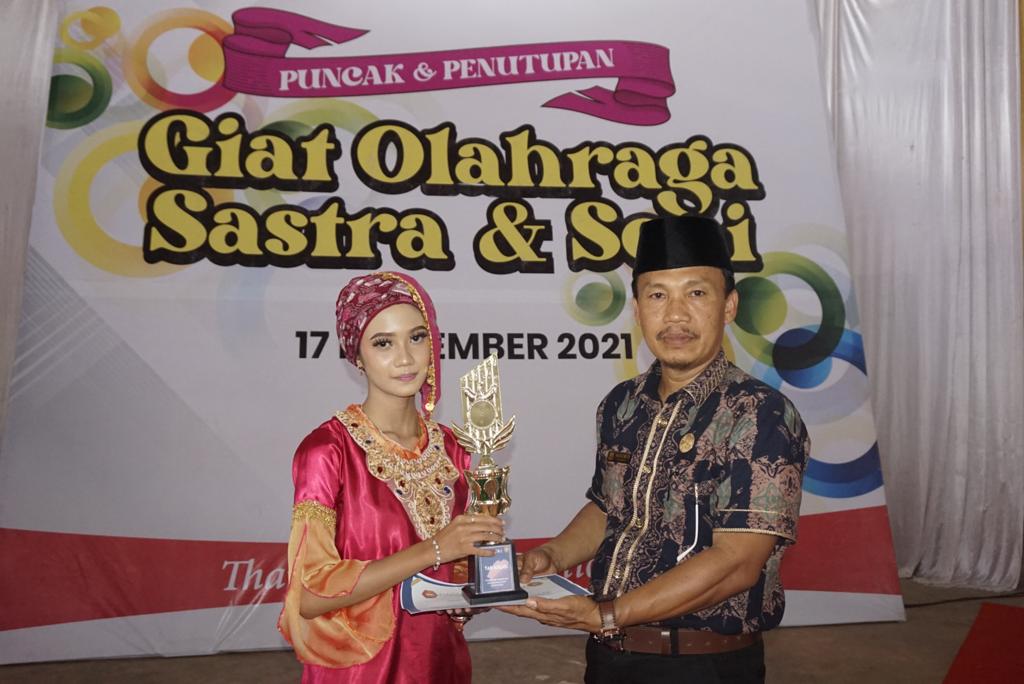Giat Olahraga, Sastra, dan Seni 2021