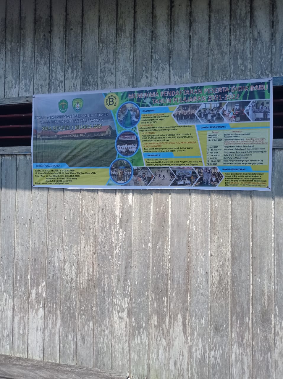 PPDB SMA N 1 MUARA WIS TAHUN AJARAN 2021/2022