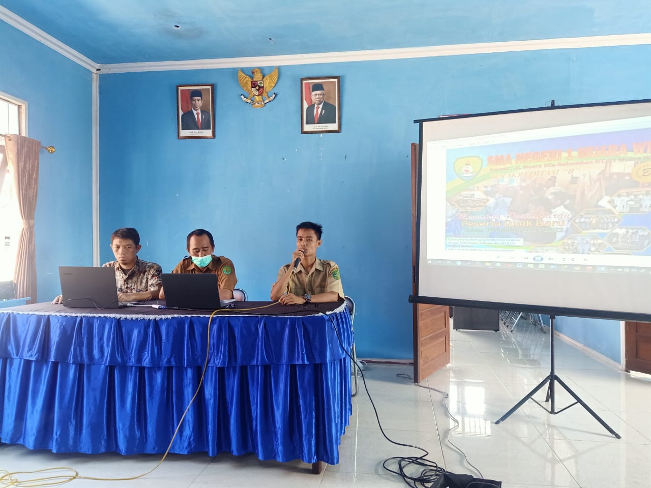 Sosialisasi PPDB tahun ajaran 2021/2022