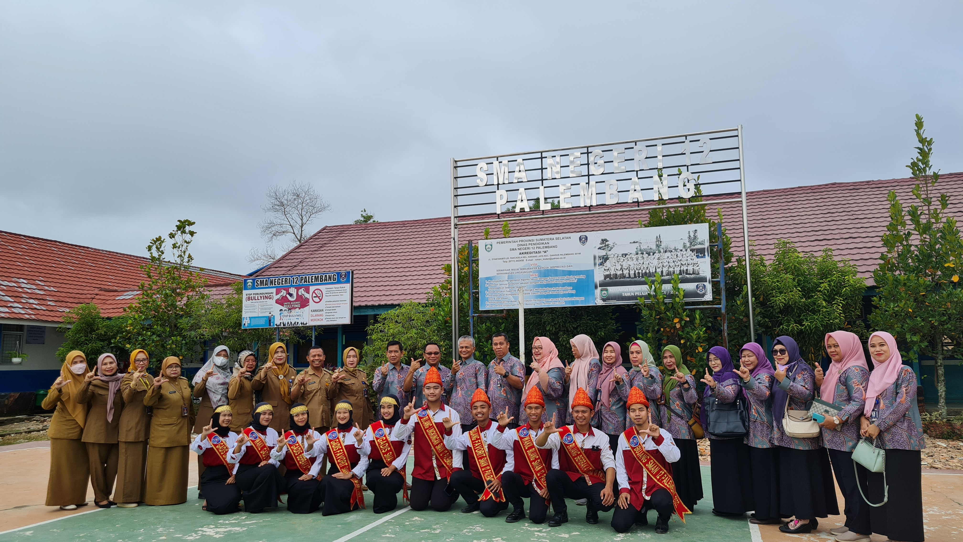 KUNJUNGAN SMAN 11 PALEMBANG