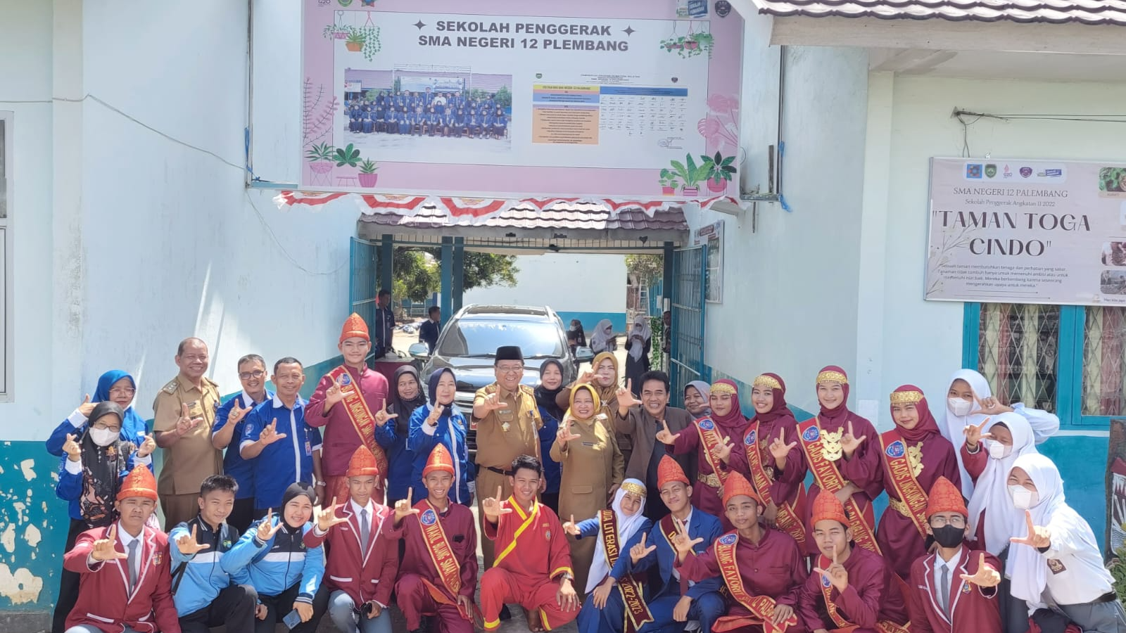 Peresmian Rumah Tahfiz dan Peninjauan Tema Projek : Budidaya Ikan Lele dan Tanaman Sayur Aquaponik