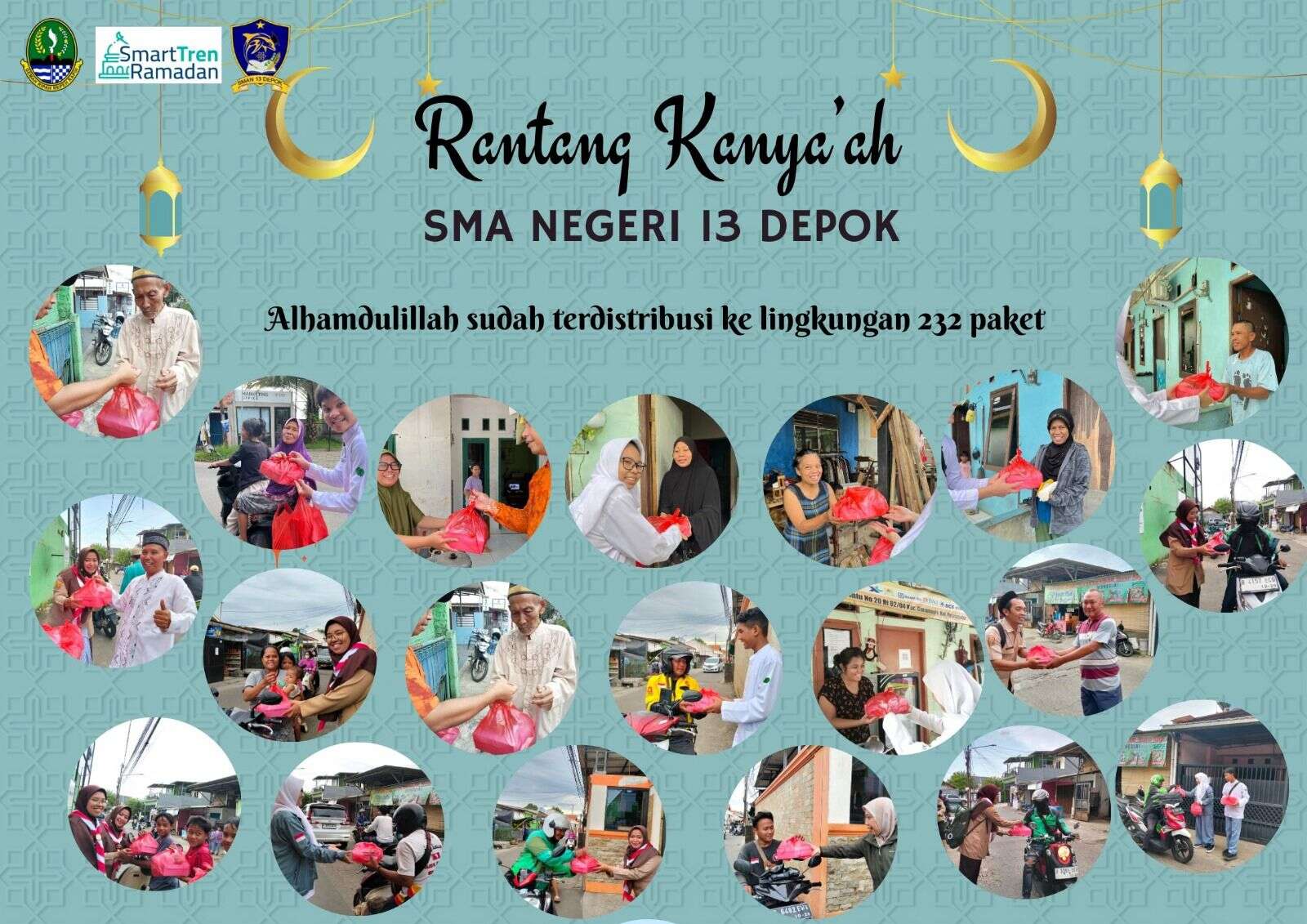 Gerakan Kebaikan Keluarga Besar SMA Negeri 13 Kota Depok