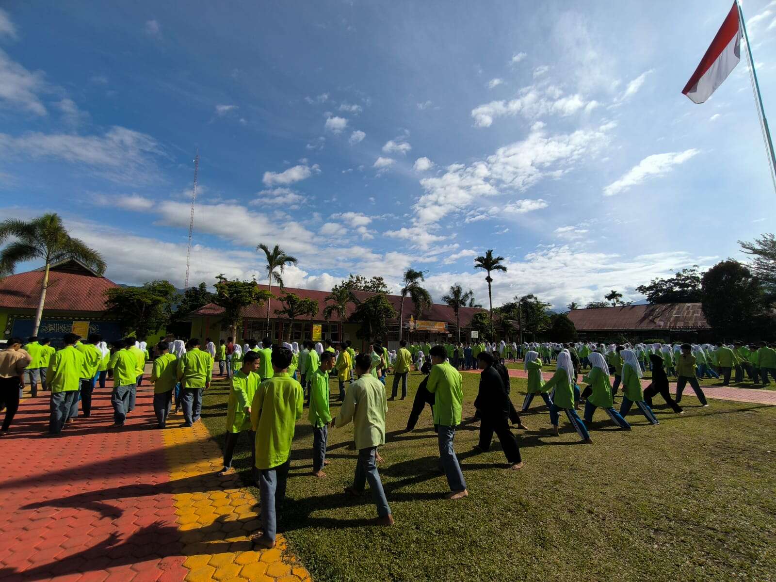 Kegiatan ekskul silek tuo