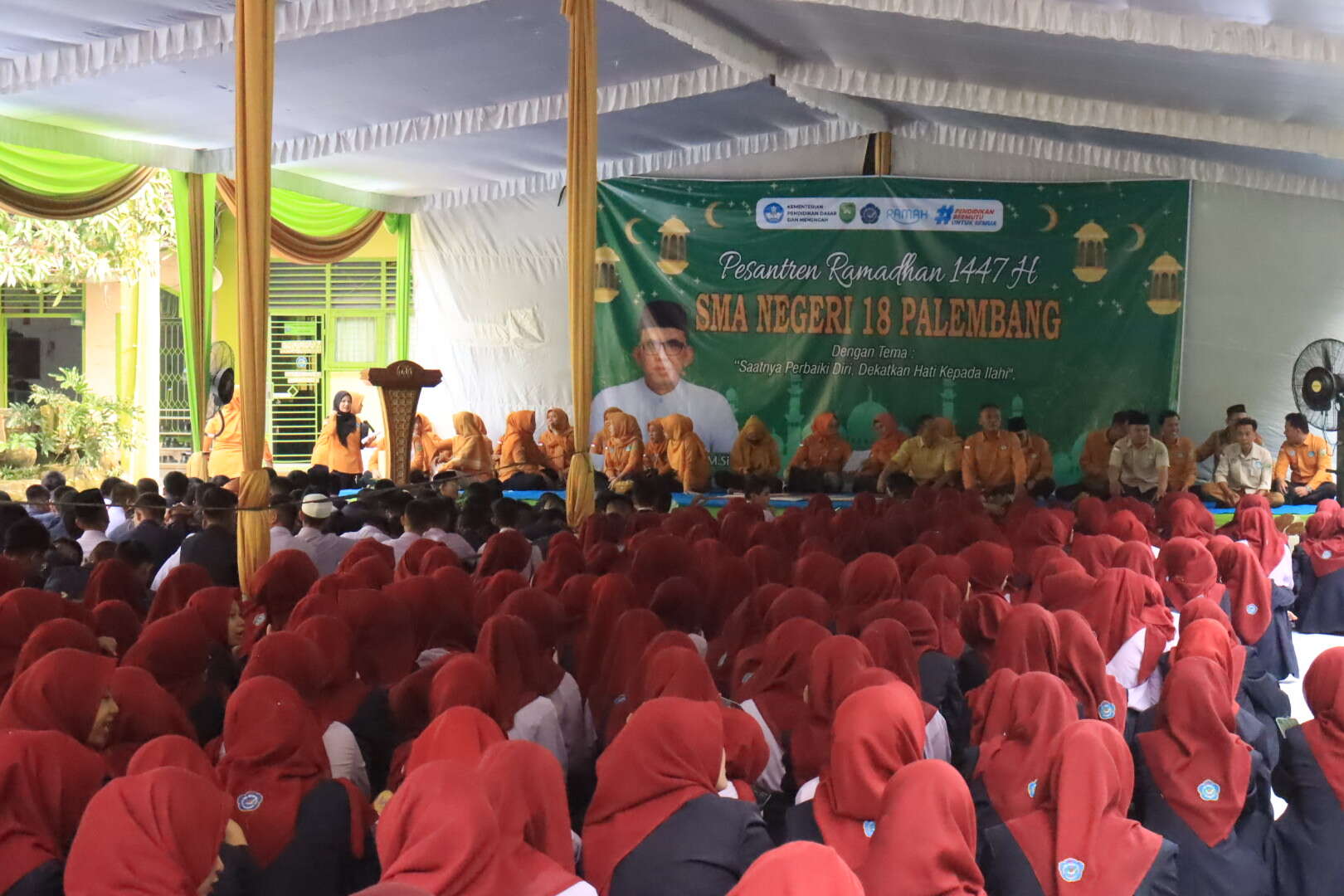 Pembukaan Pesantren Ramadhan Serta Lomba Adzan & Lomba Dai, 11 Maret 2026 SMAN 18 Palembang