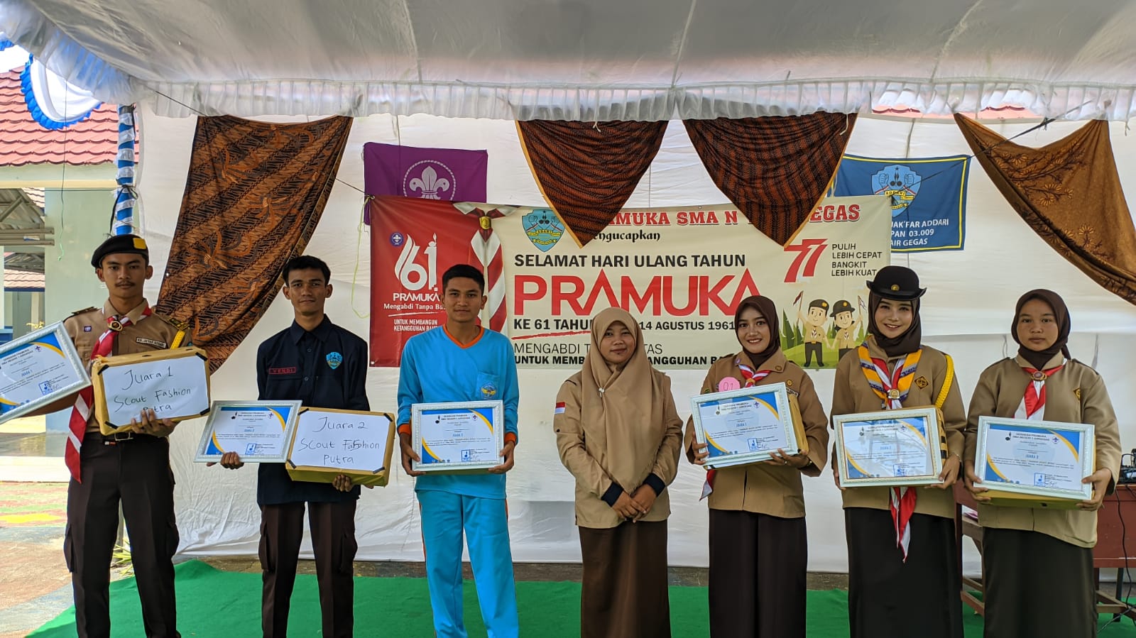 Perayaan Ulang Tahun Pramuka ke 61 TH.