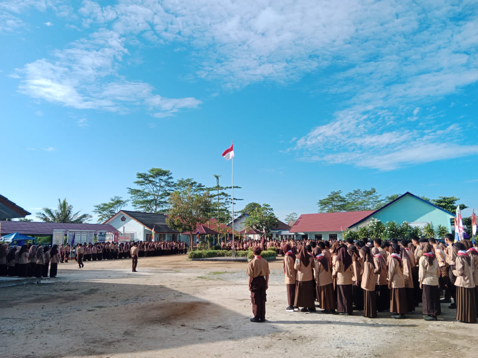 Upacara Peringatan HUT Pramuka ke 61th.