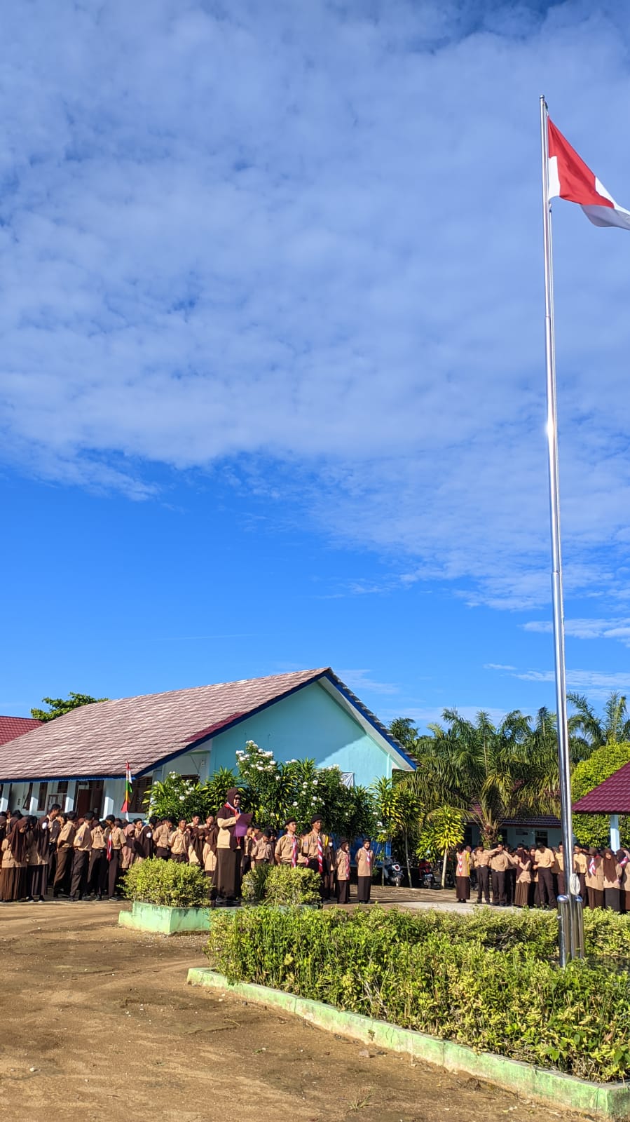 Upacara Peringatan HUT Pramuka ke 61th.