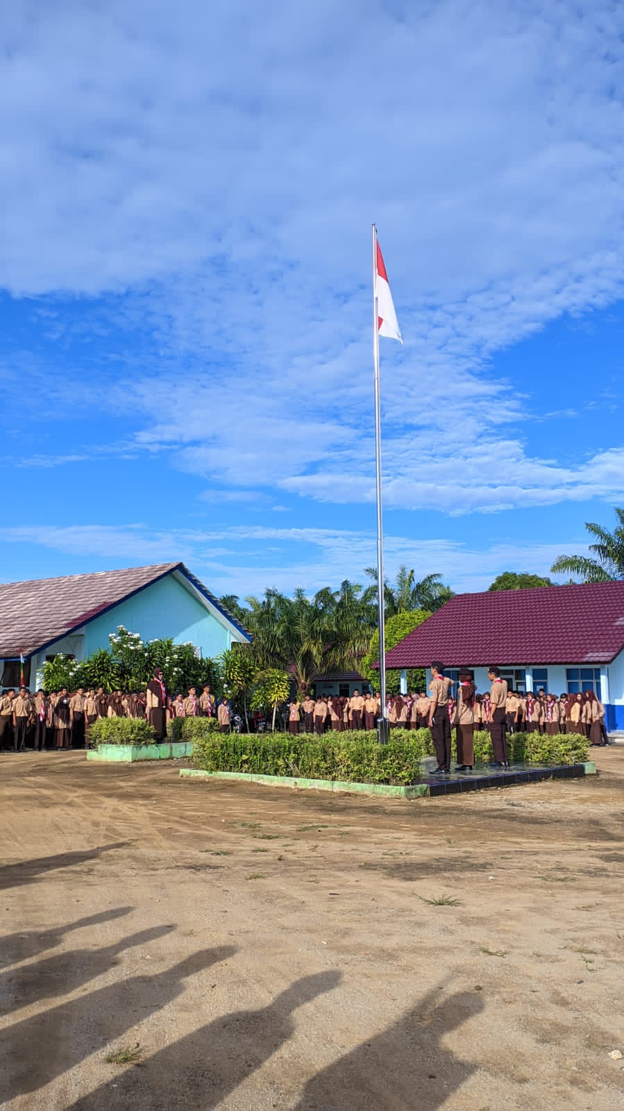 Upacara Peringatan HUT Pramuka ke 61th.