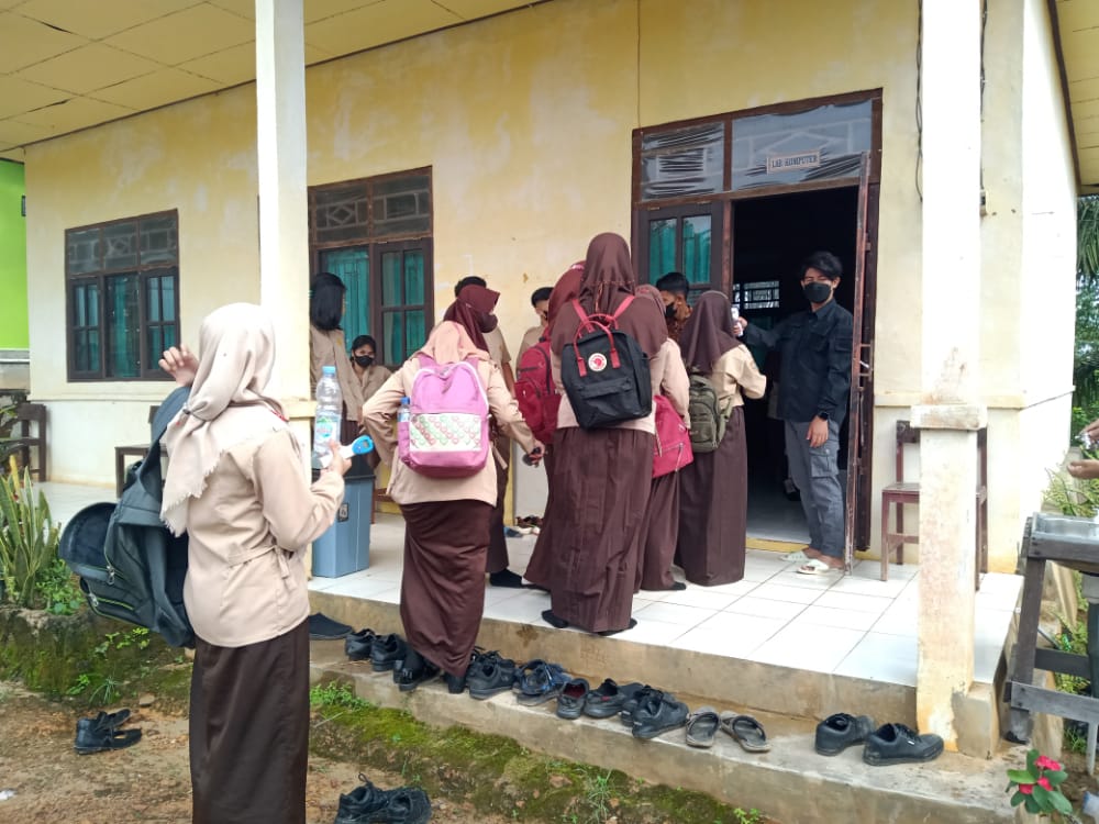 KEGIATAN ANBK HARI KEDUA DI SMAN 1 ARUT UTARA